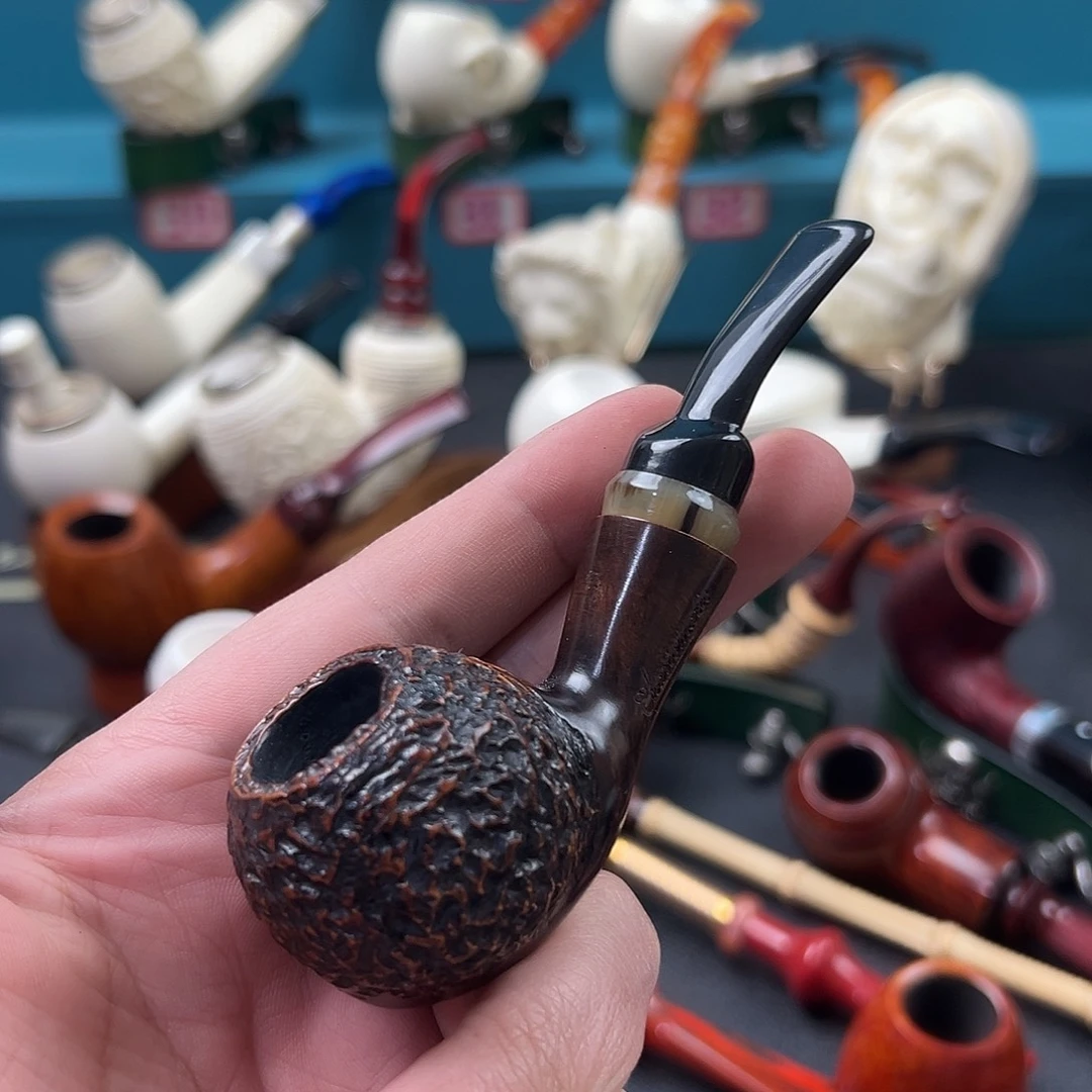 金***司意大利石楠木烟斗