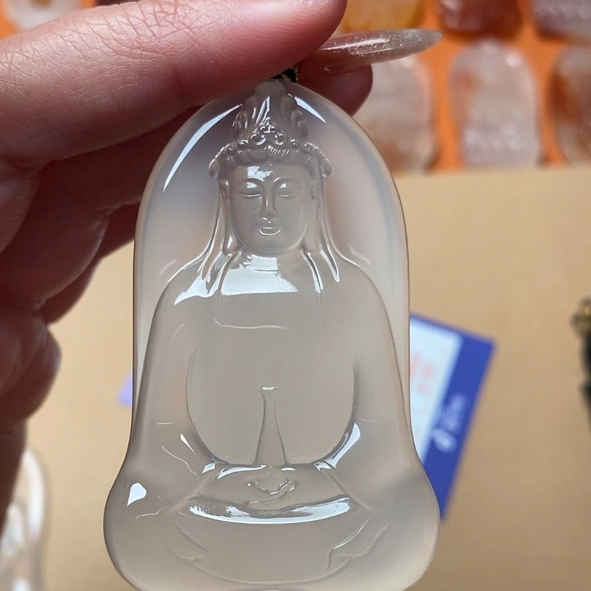 【闪购商品】玛瑙/玉髓颈饰未镶嵌云**上