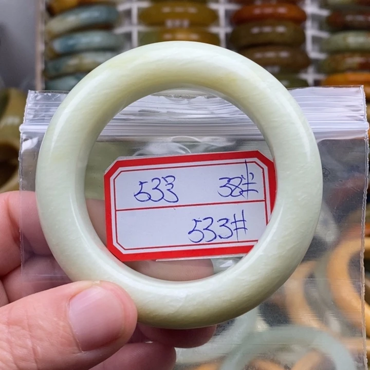 未镶嵌蛇纹石玉手绳