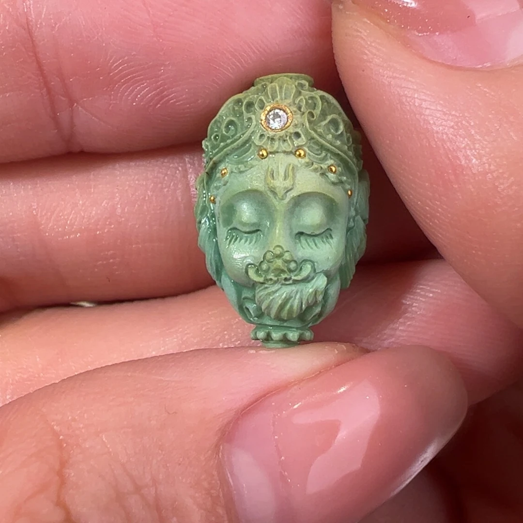 绿松石配件未镶嵌配件