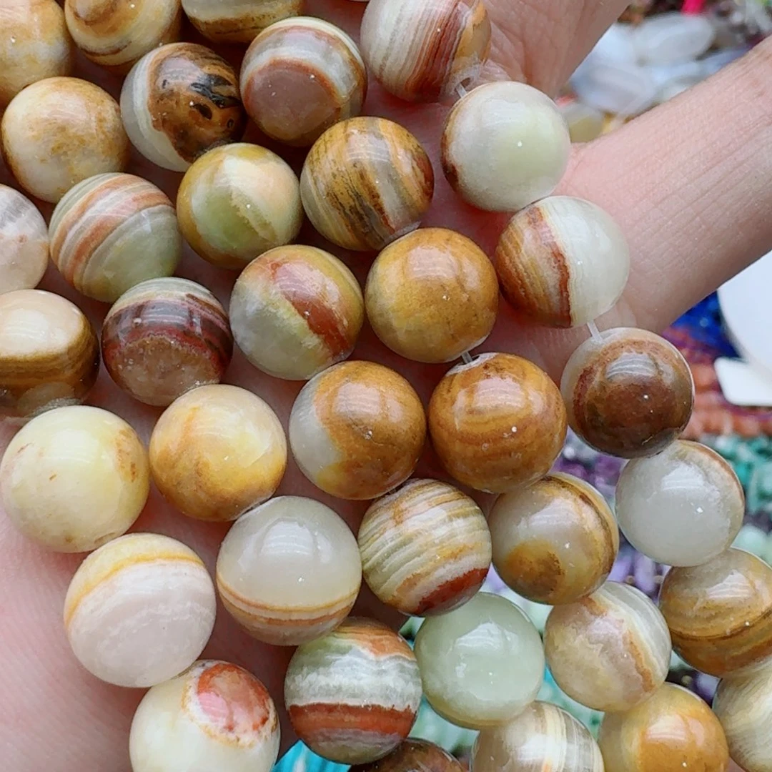 玛瑙/玉髓合金珠宝半成品10玉化玛瑙一条