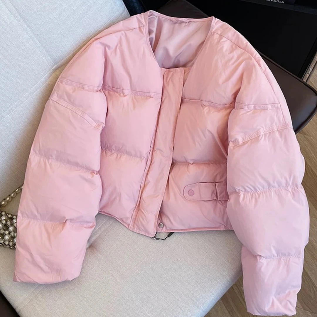 陈陈严选高级感面包羽绒服