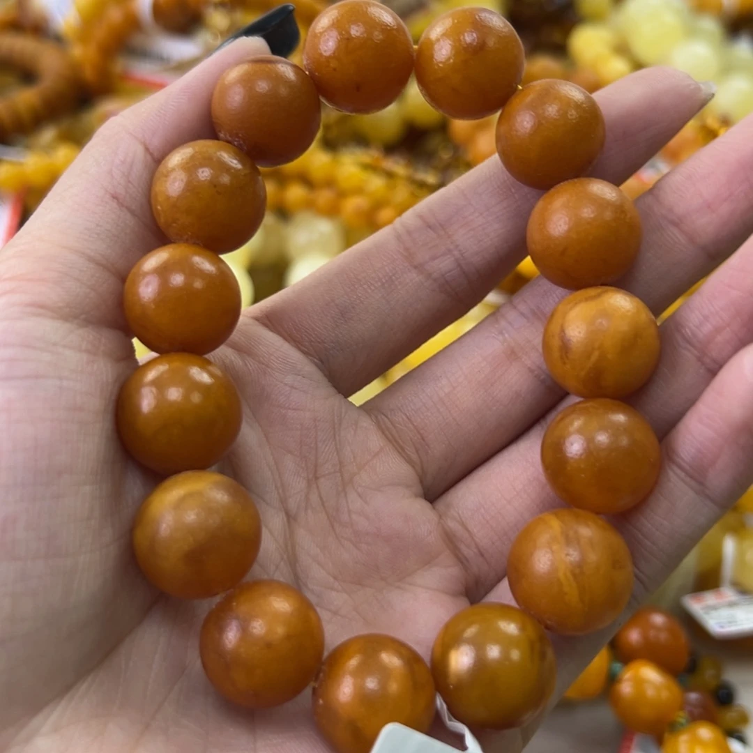 琥珀珠宝奇石未镶嵌贝*