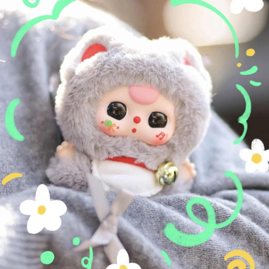 娃三岁亿万猫翁系列毛绒盲盒潮玩可爱玩偶摆件送闺蜜