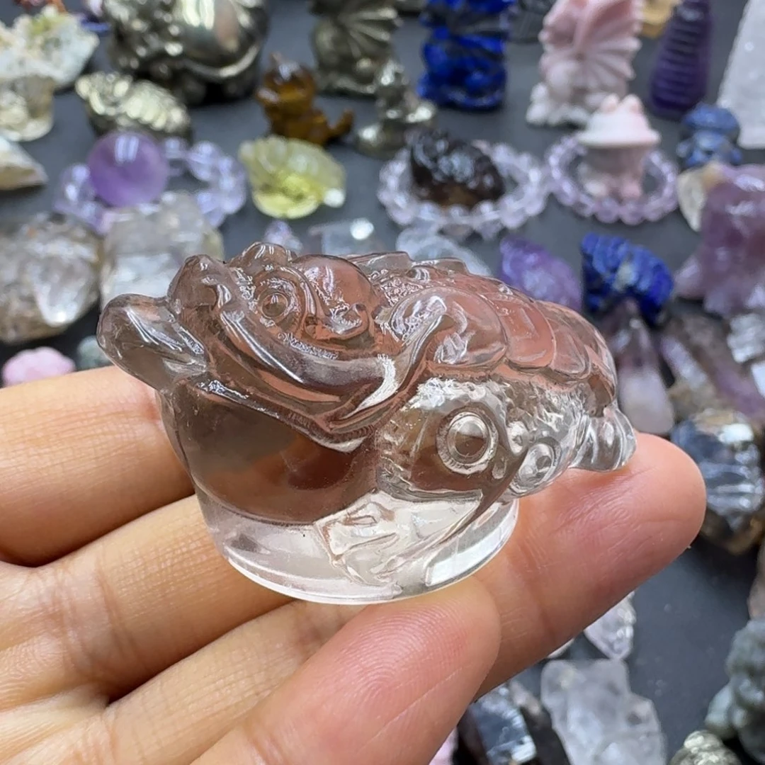 石材金蟾摆件的故事