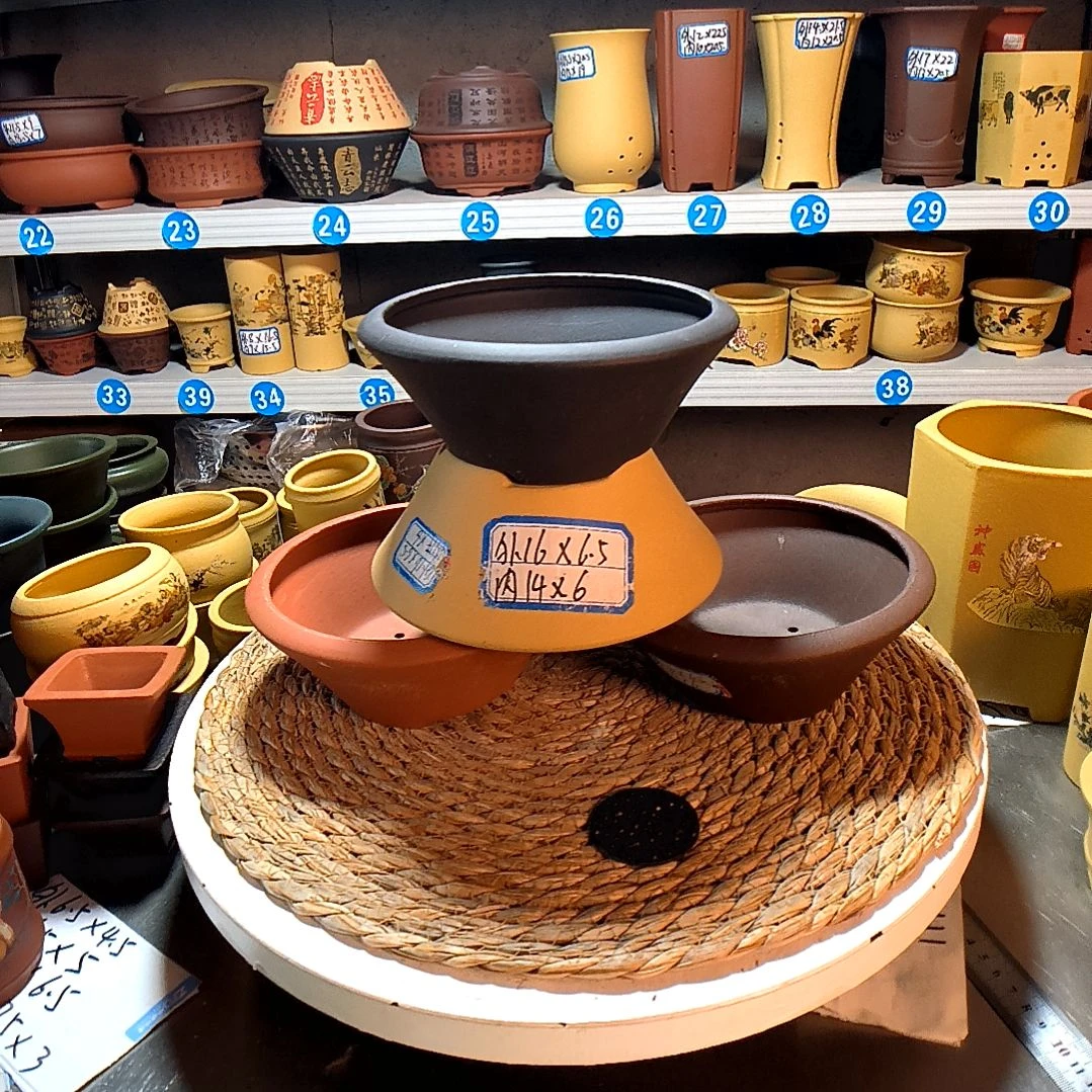 宜兴紫砂紫砂花盆花盆