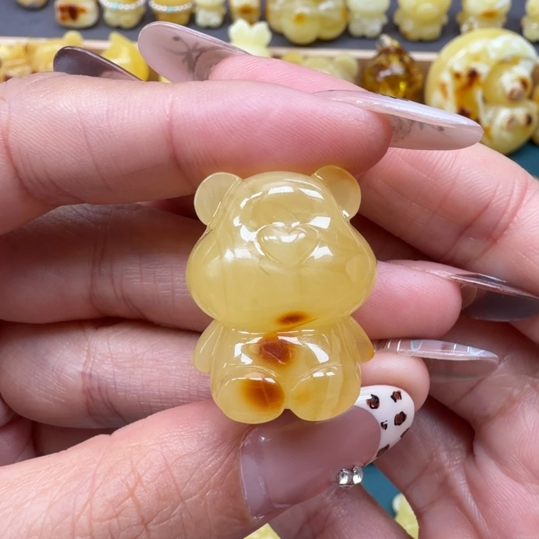 琥珀未镶嵌裸石蜜蜡