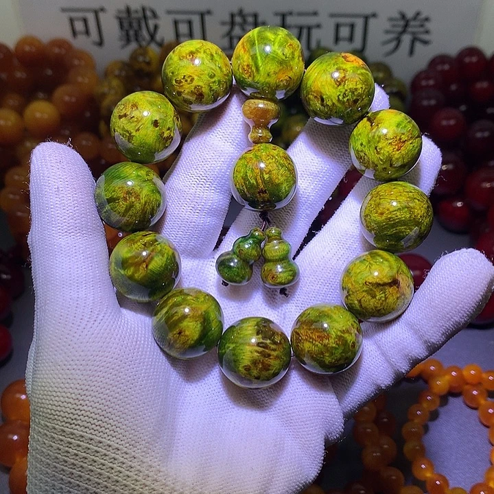 手串/手链松木（琥珀木）2.0 水墨丹青高货