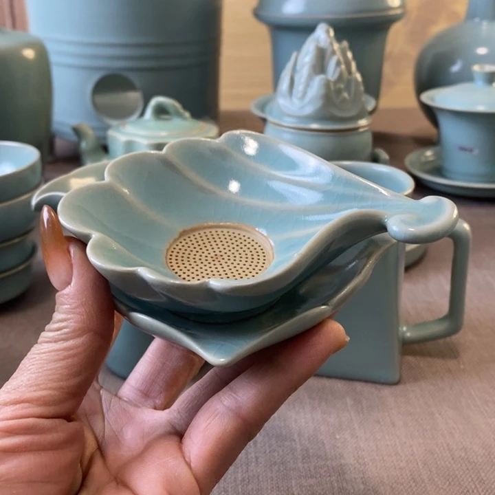 令***冲瓷片茶漏一一一一一一一