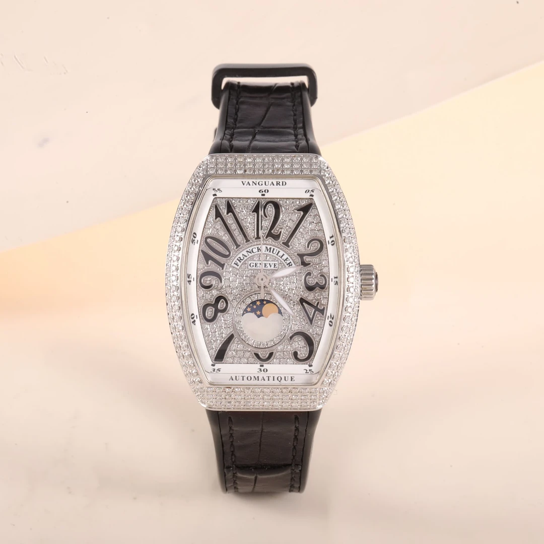 99新 Franck Muller/法兰克穆勒 小花6枫 满天星 后钻机械腕表