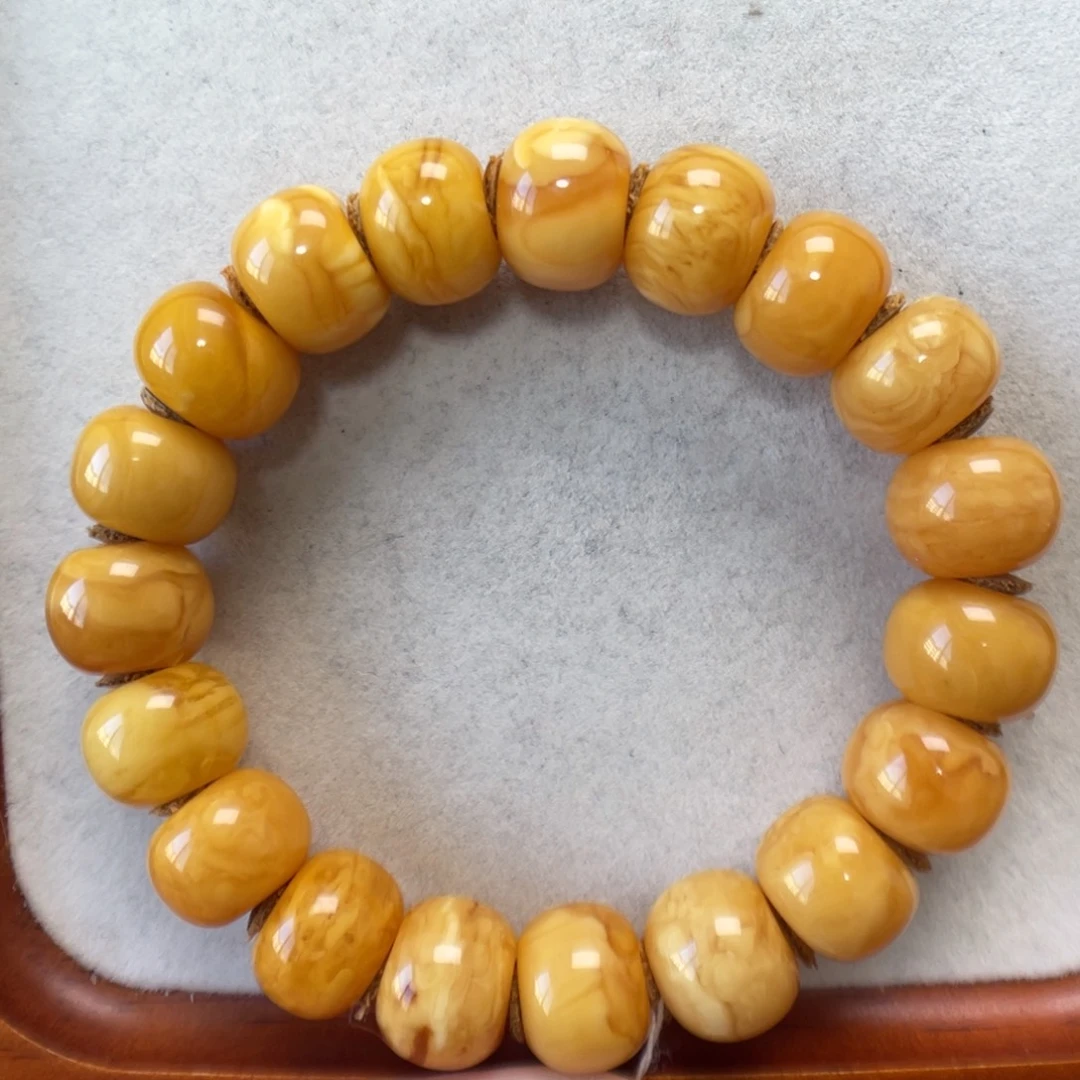 蜜蜡未镶嵌手链蜜蜡