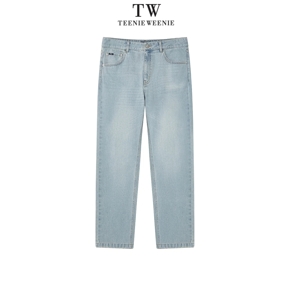 Teenie Weenie Men小熊男装2025年春季新款通勤长裤TNTJ256512N