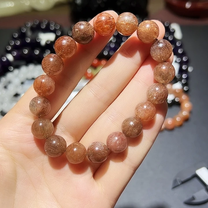 未镶嵌手链水晶黑金超8号