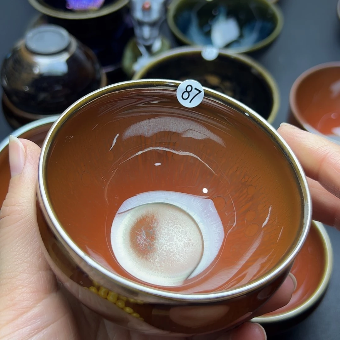 茶盏建窑建盏主人杯