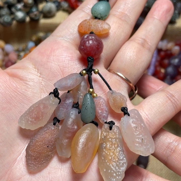 玛瑙/玉髓合金手链