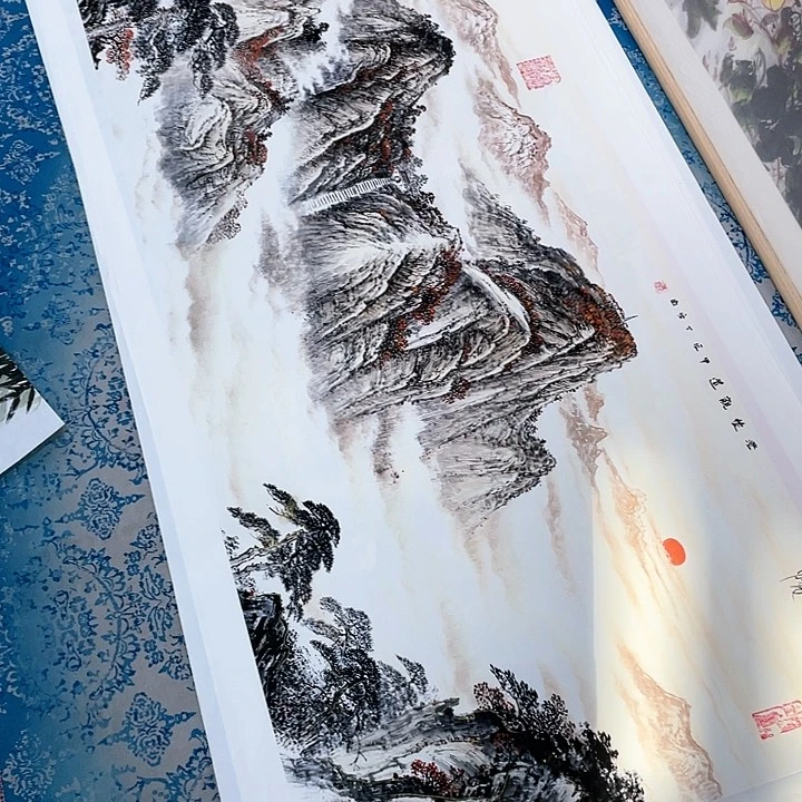 国画书画描金拓染金石传拓手写