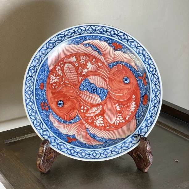 雨溪 锦鲤壶承 10336