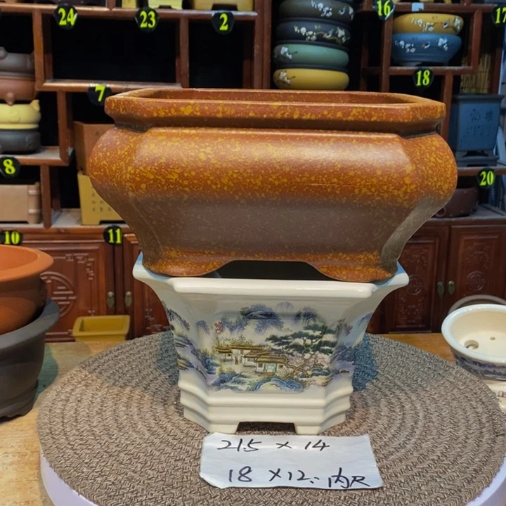 紫砂花盆紫砂紫砂