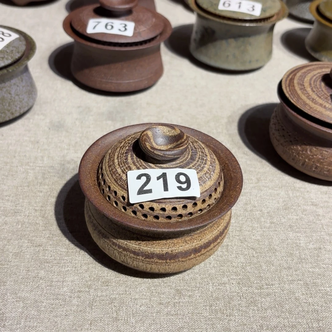 西***桐摆件粗瓷茶具素胎无釉