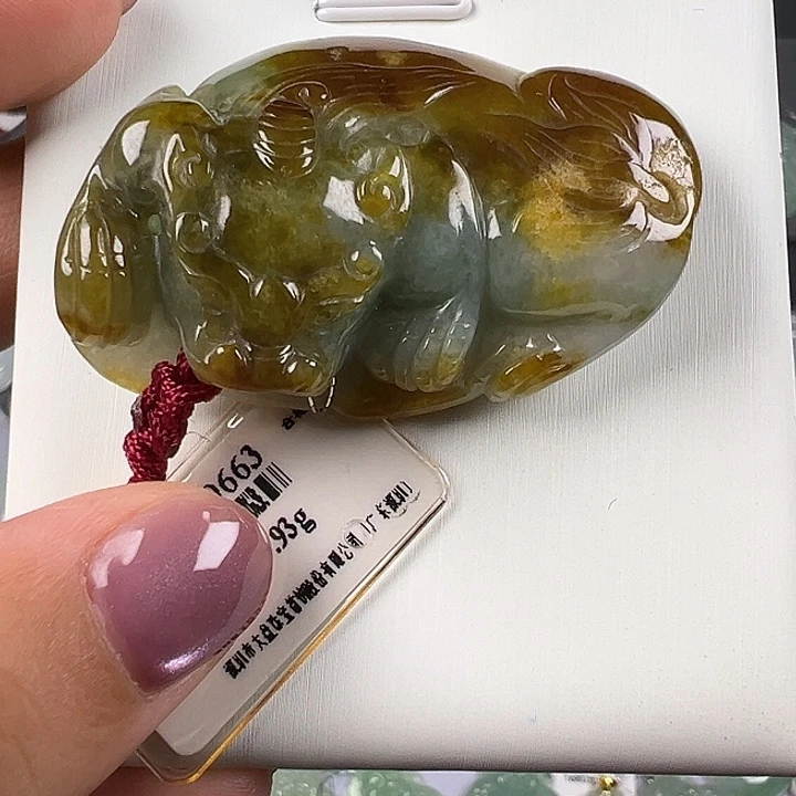 颈饰未镶嵌翡翠翡翠玩件