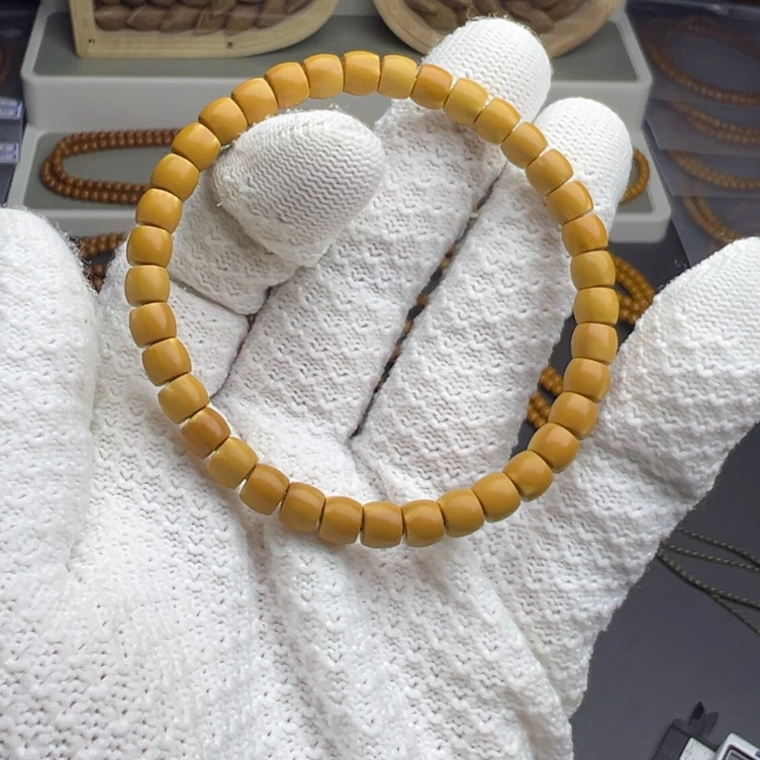 吊坠橄榄核清水核尖 直切单圈