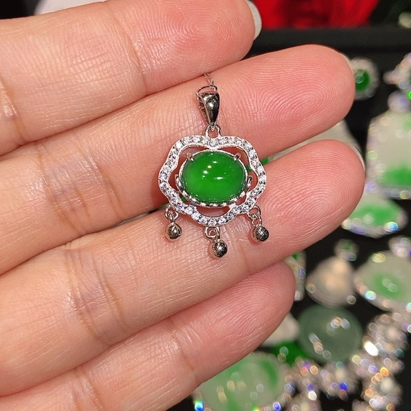 【闪购商品】颈饰未镶嵌翡翠天然翡翠