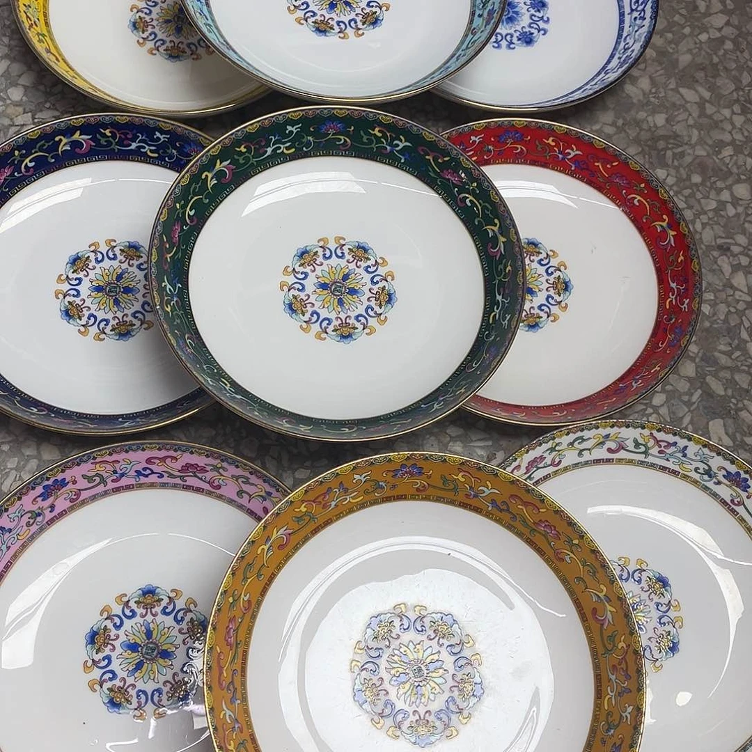 珐琅8寸9个……………………