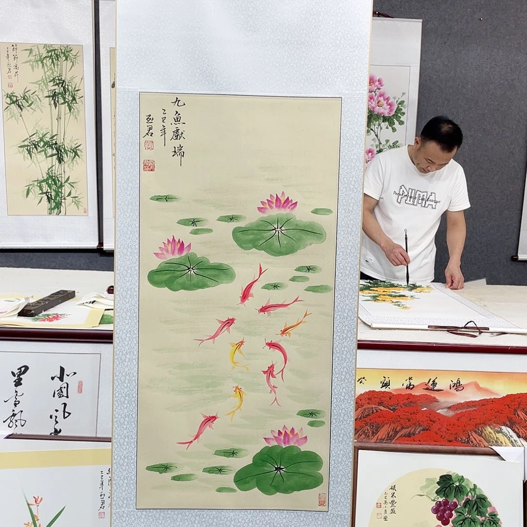 国画手绘作品手绘作品