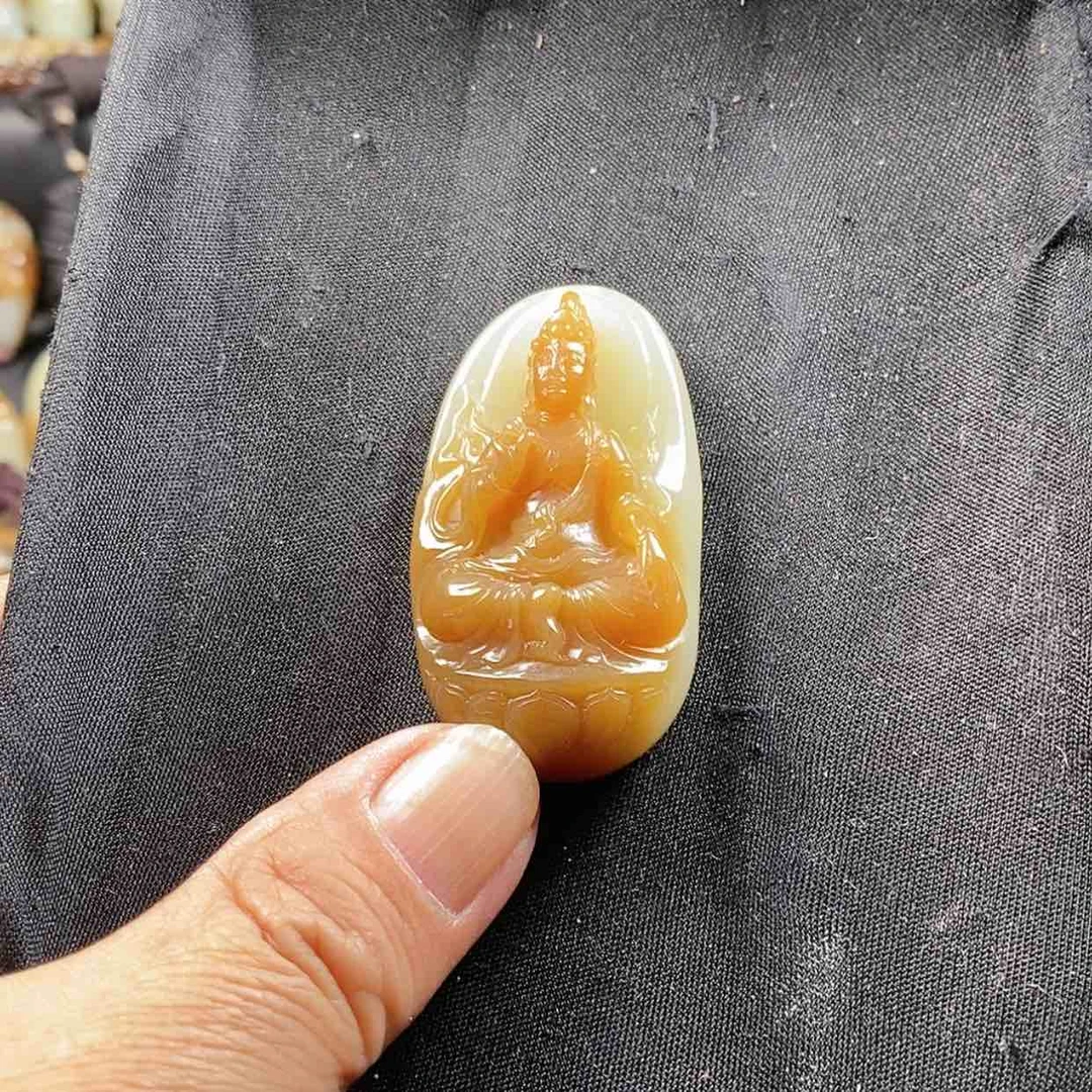 【闪购商品】和田玉（糖玉）颈饰未镶嵌