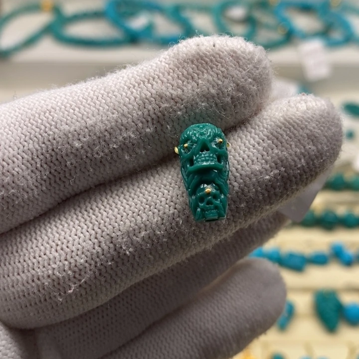 绿松石珠宝奇石未镶嵌