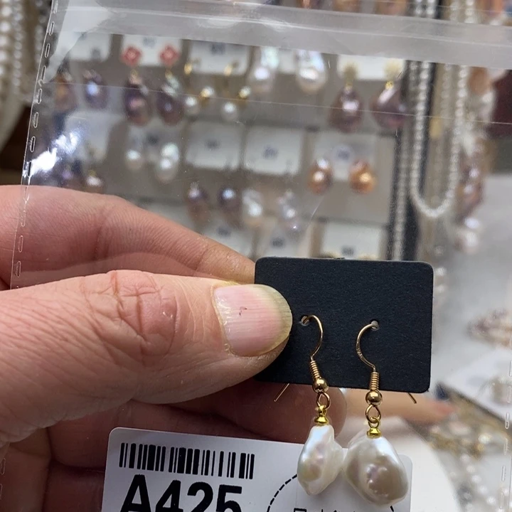 淡水珍珠合金颈饰425