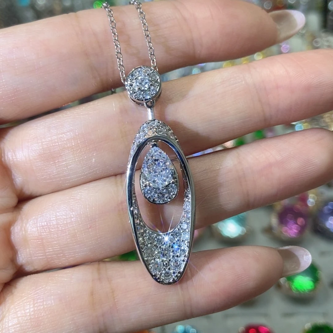 6锆石（处理）项链