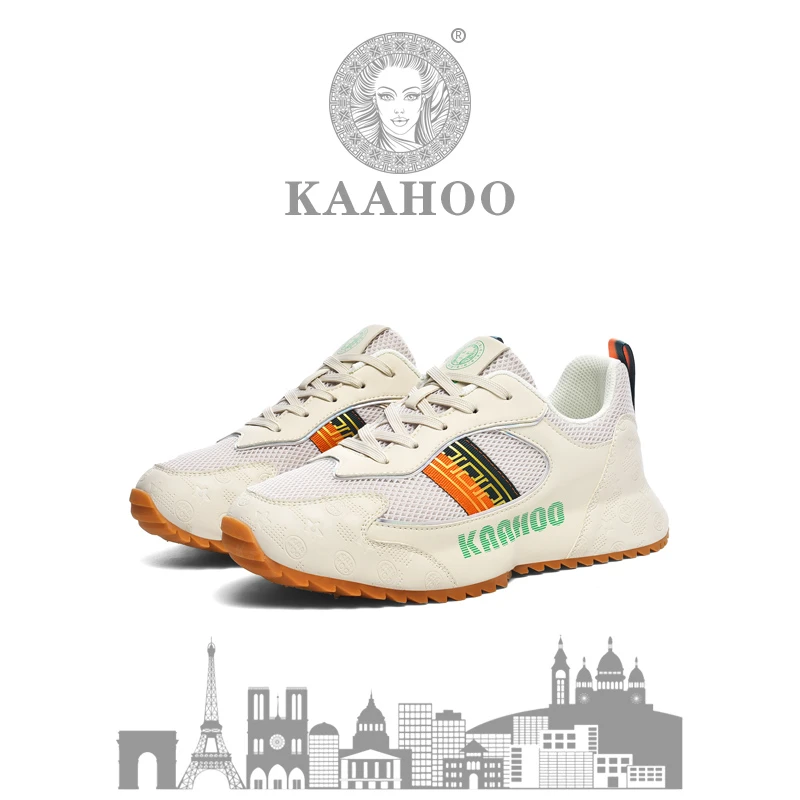 杜莎蕾奴情侣男士时尚休闲百搭夏季透气复古网面轻奢春季潮流潮鞋