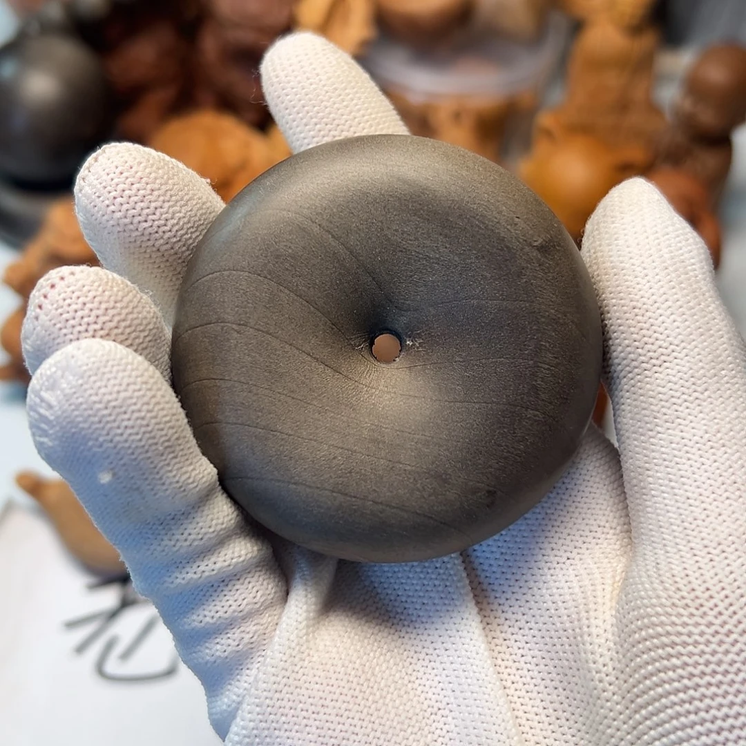 檀香木老山檀香 阴沉面包圈 微瑕