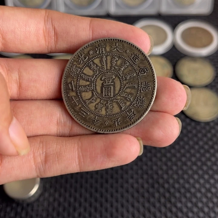 金属大头龙洋船洋工艺品