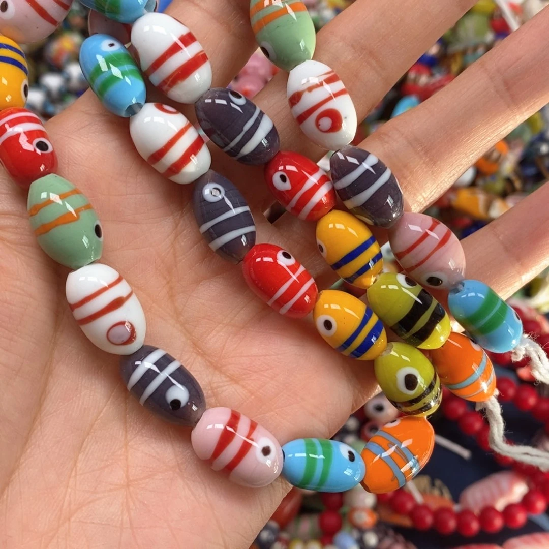 琉璃非金属西亚胶囊小鱼