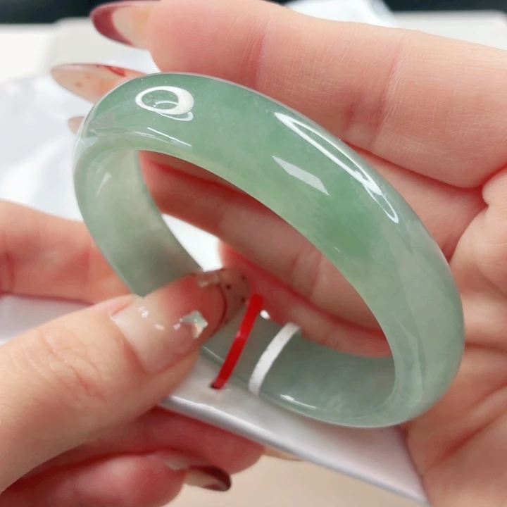 翡翠未镶嵌手镯53.1x490