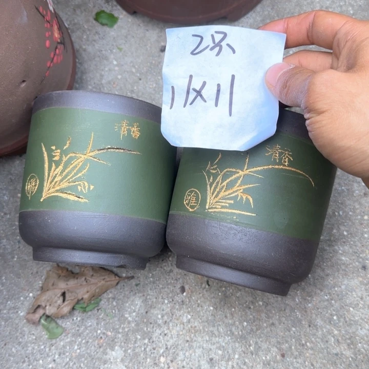 紫砂花盆特价清仓