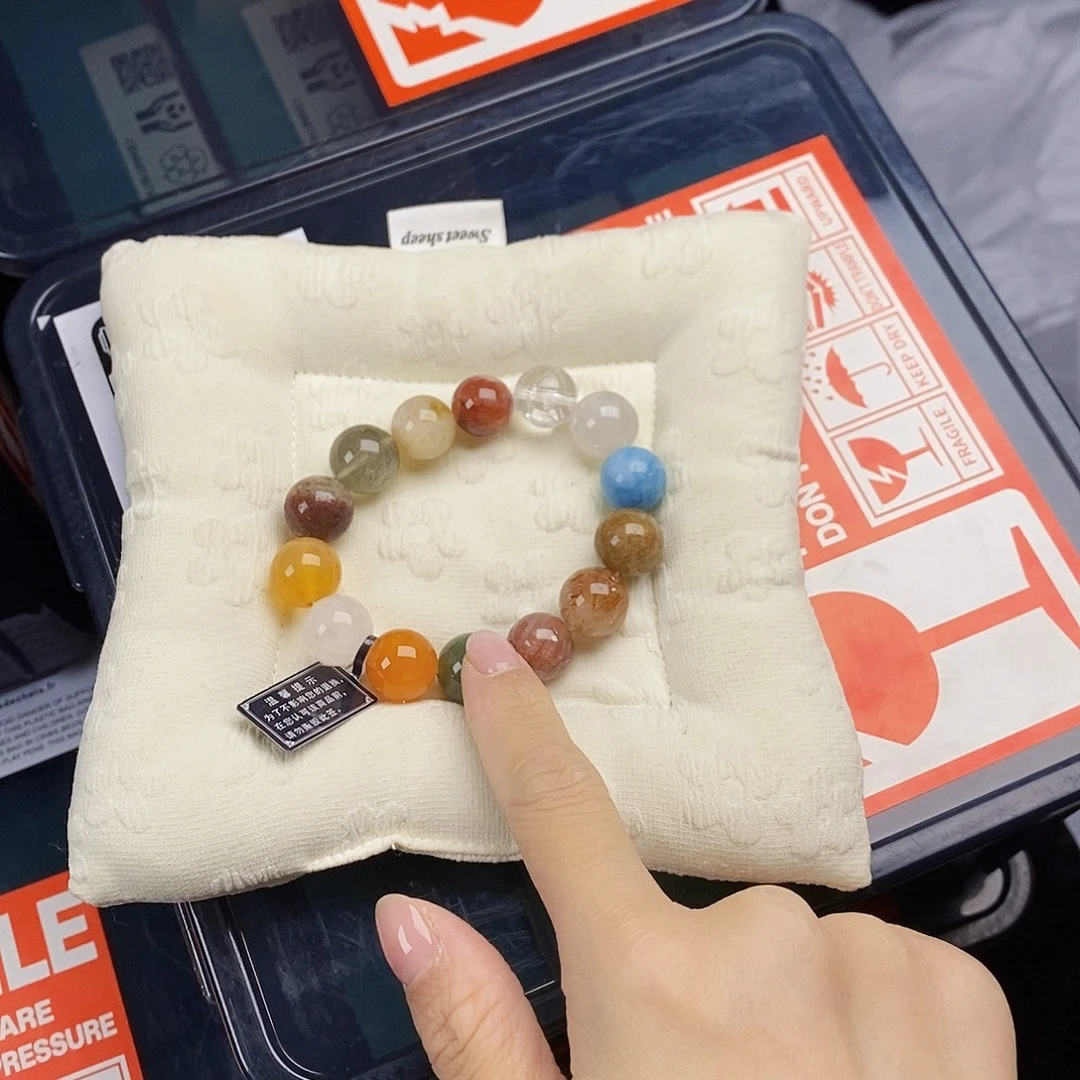 水晶银S925镶嵌手链