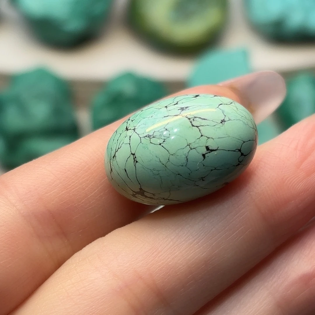 绿松石未镶嵌绿松石老型