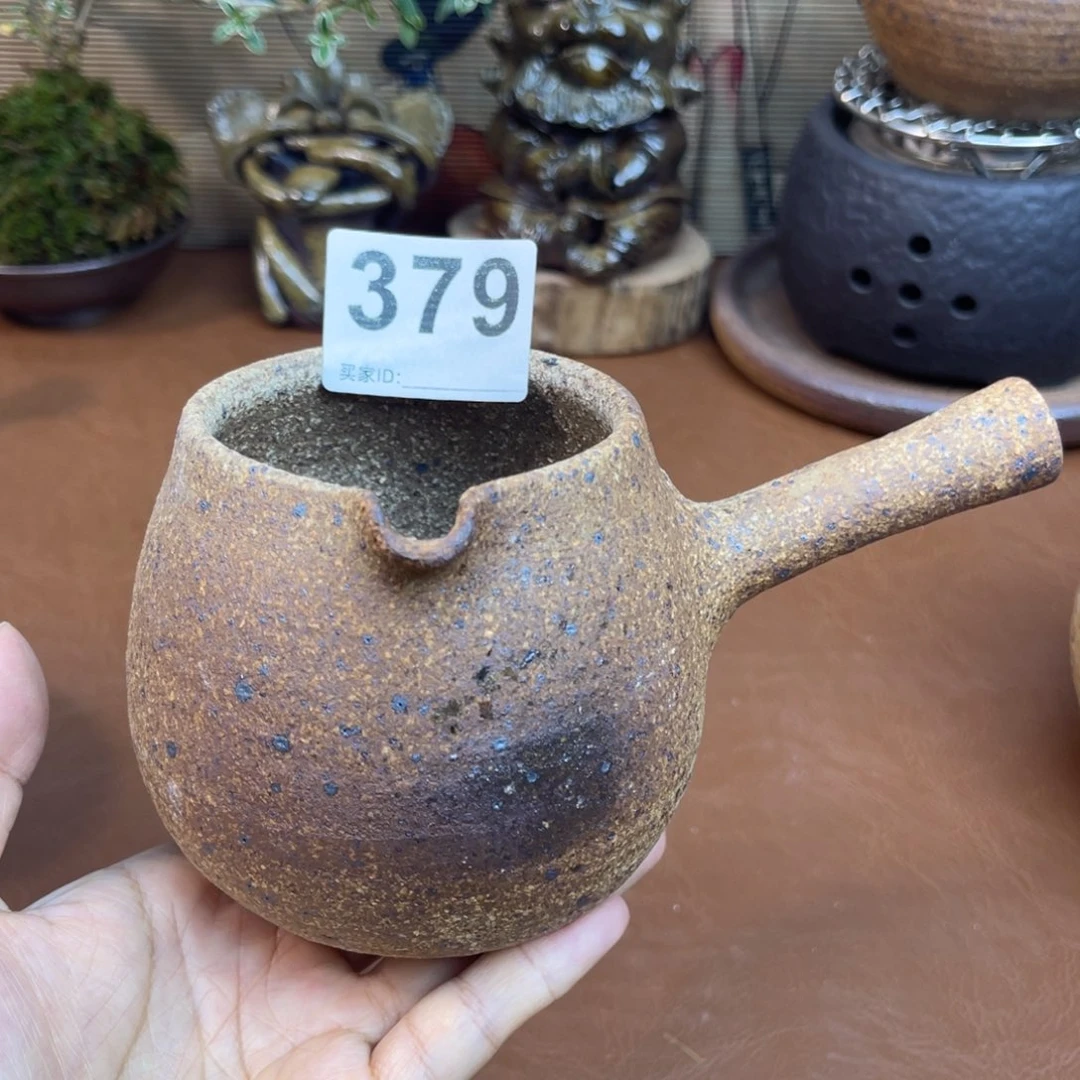 柴烧粗陶烤茶罐一物一拍300