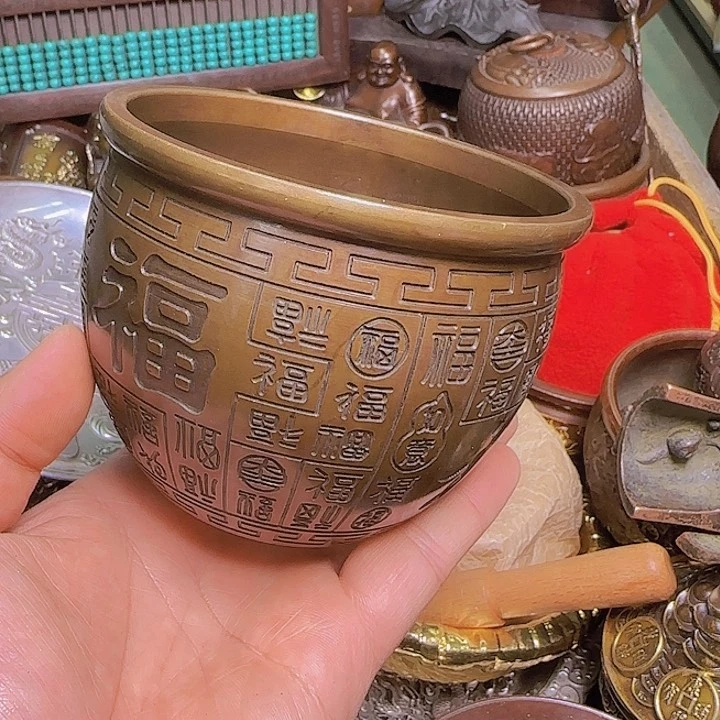 铜器办公室茶室摆件