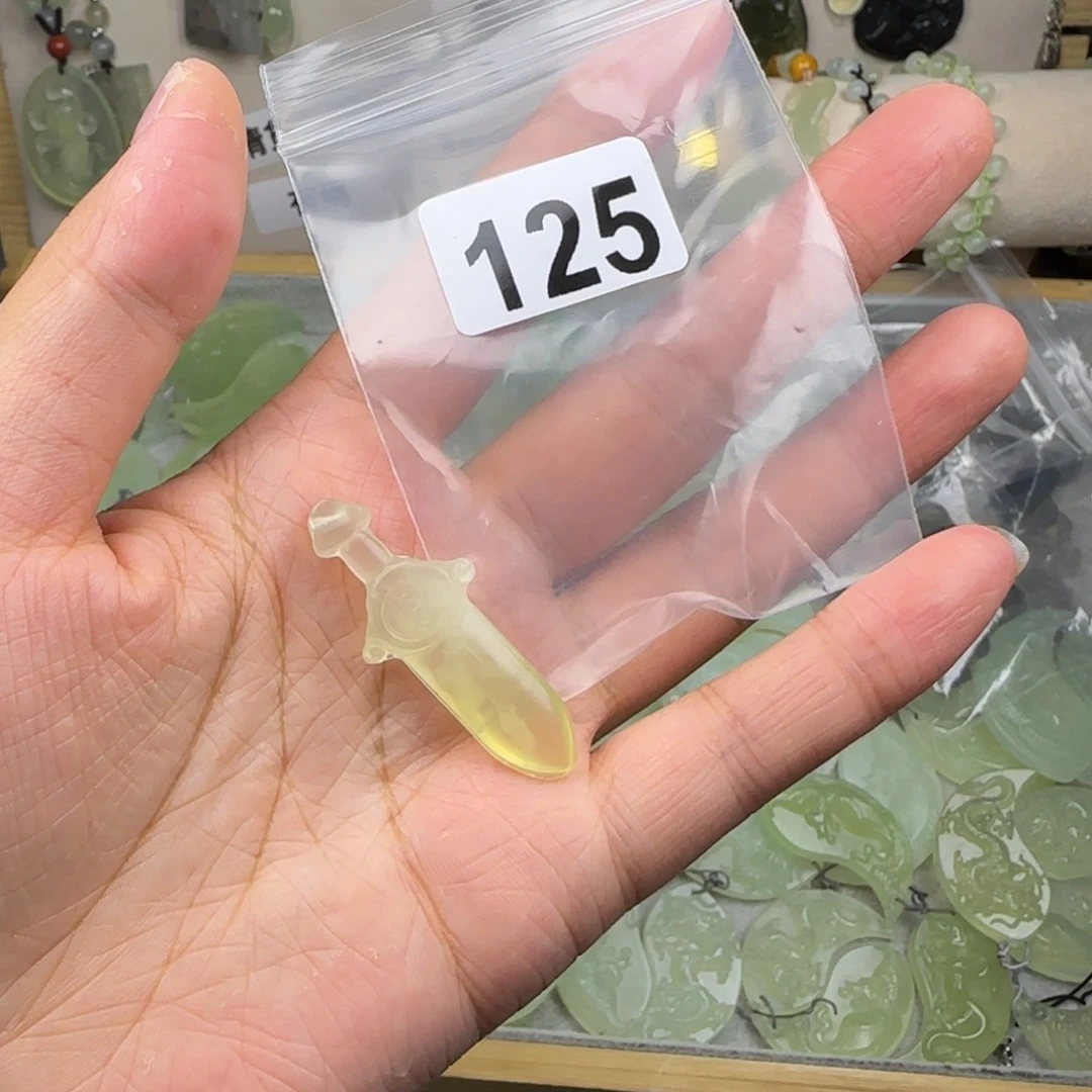 蛇纹石玉岫玉未镶嵌