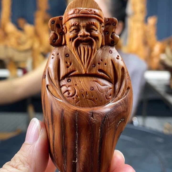 柏木(崖柏)手把件