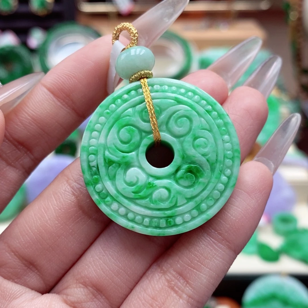 颈饰未镶嵌翡翠翡翠吊坠