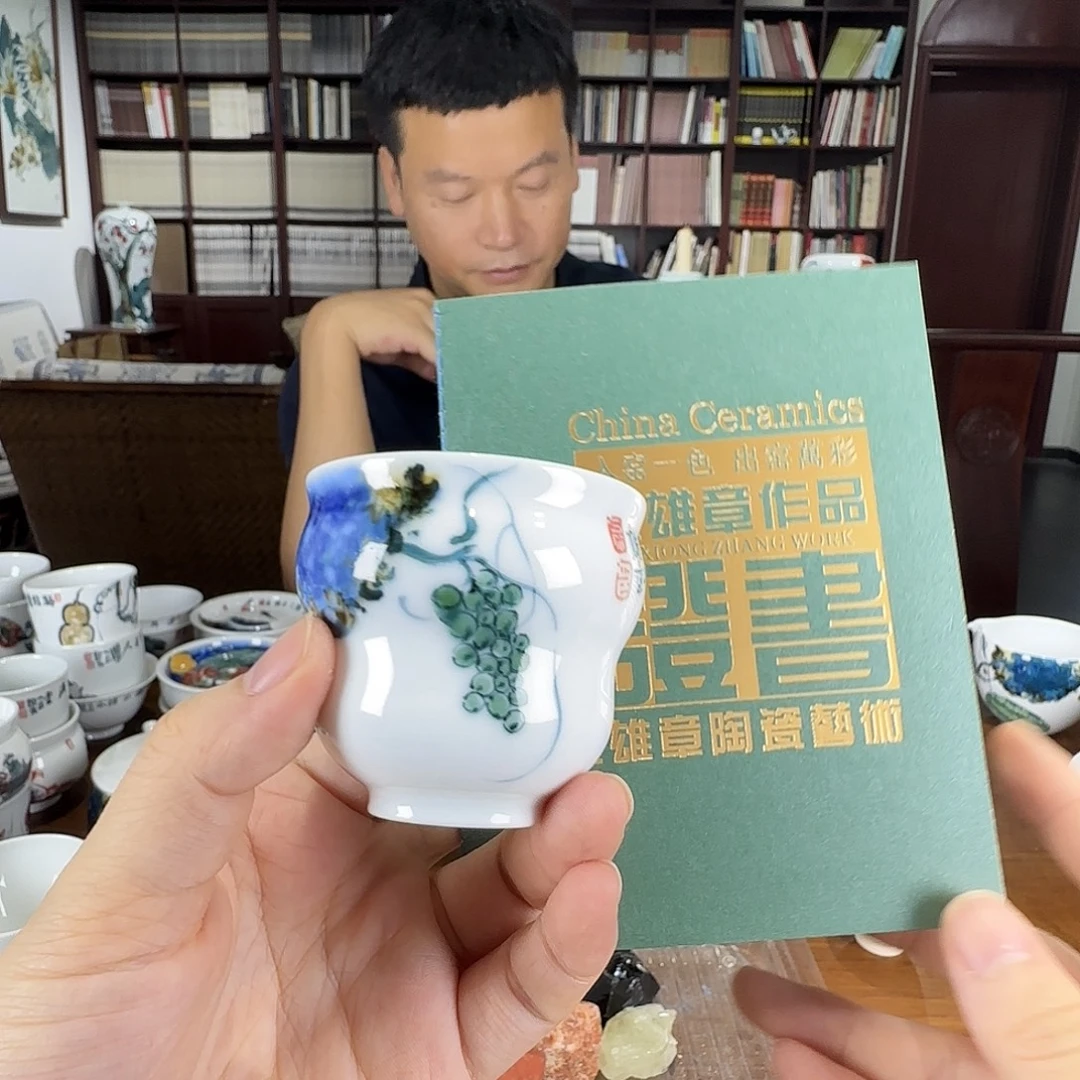 摆件高温颜色釉：吴雄章！！