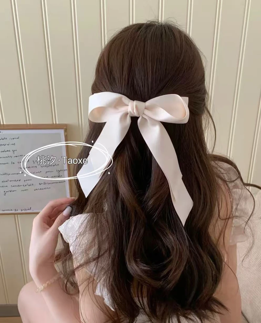 直播间发绳法式发圈气质百搭气质复古简约超仙缎面森系优雅甜美