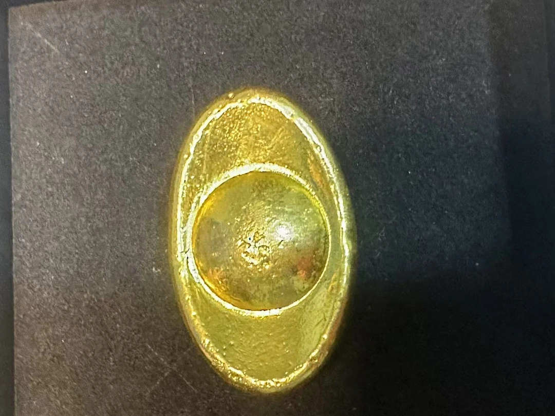 【炉内提炼】手工制作金色聚宝盆