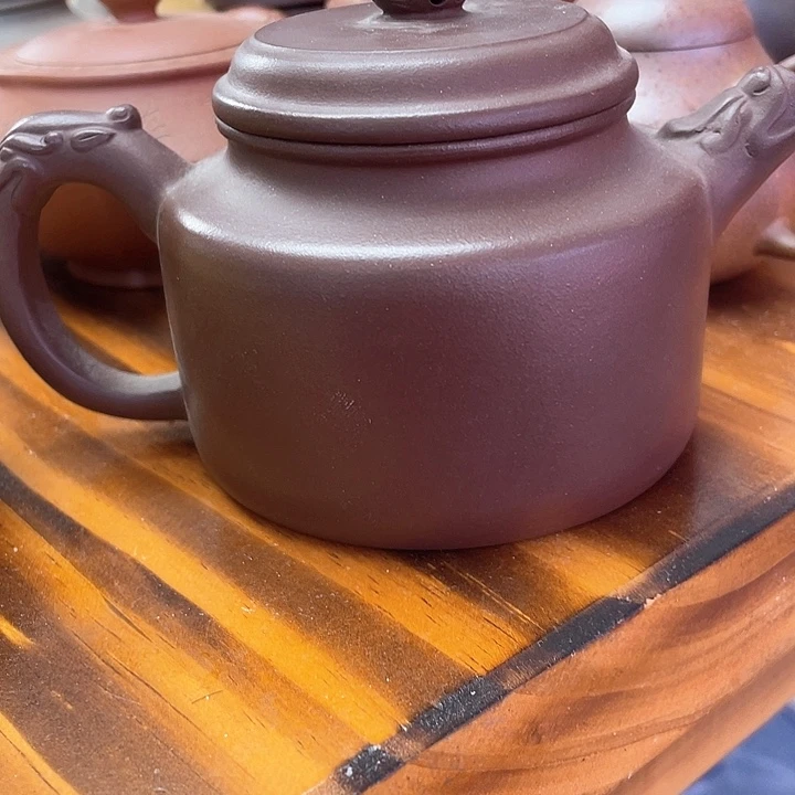 紫砂茶壶处理一把
