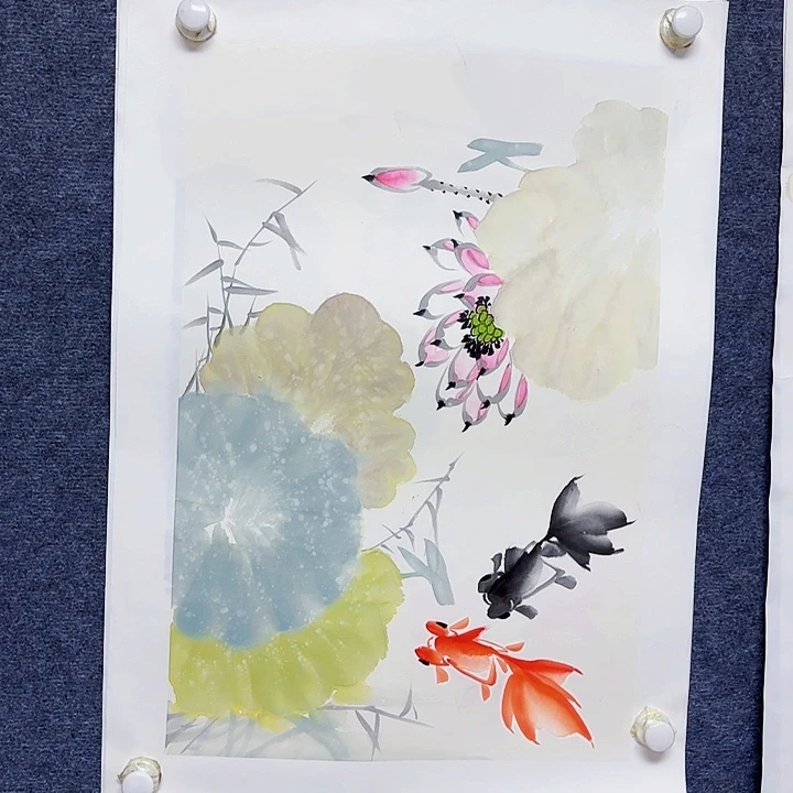 国画国画花鸟画四尺三开45/68